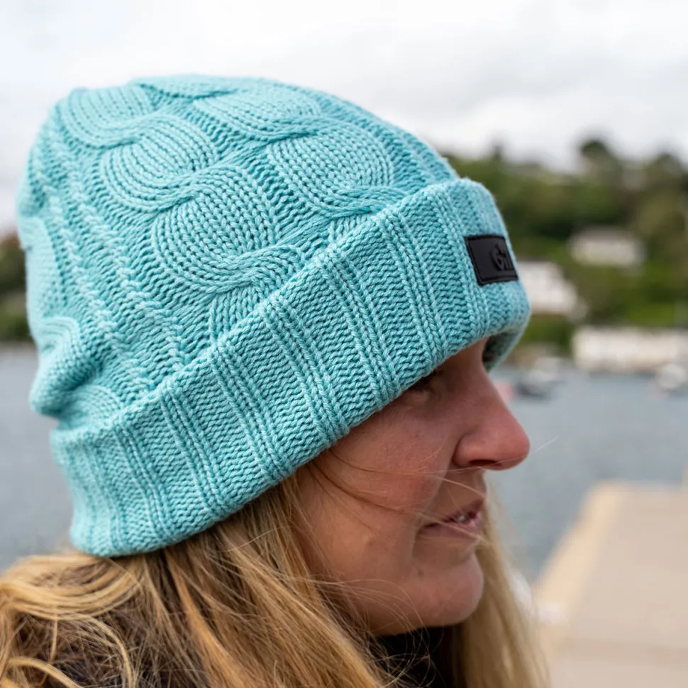 Women Gill Marine Cable Knit Beanie