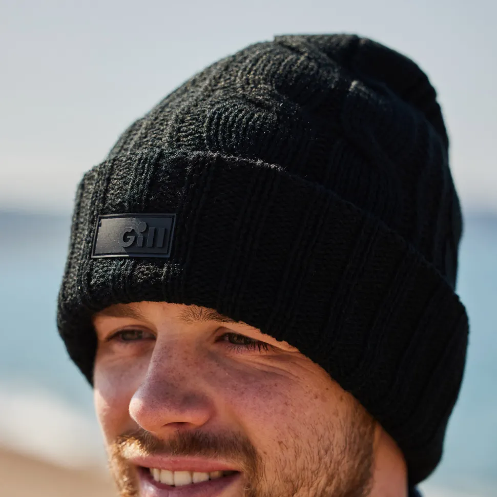 Women Gill Marine Cable Knit Beanie
