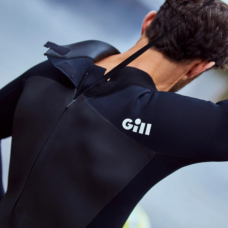 Gill Marine Men’s Pursuit Wetsuit 4/3mm Back Zip