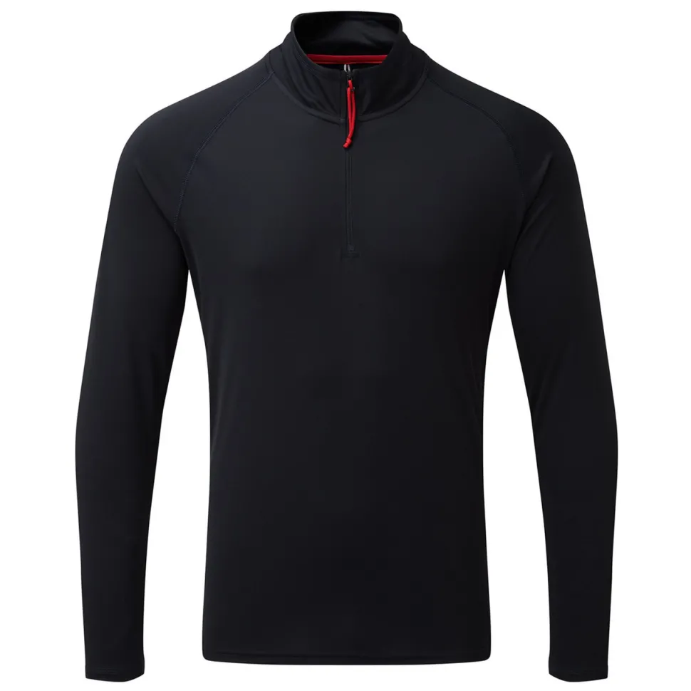 Gill Marine Men’s UV Tec Zip Tee – Long Sleeve