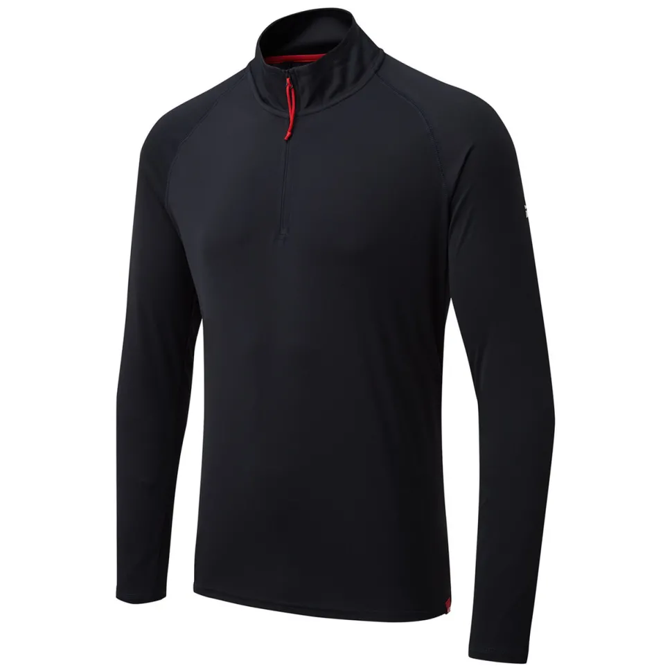 Gill Marine Men’s UV Tec Zip Tee – Long Sleeve