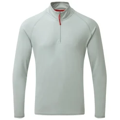 Gill Marine Men’s UV Tec Zip Tee – Long Sleeve