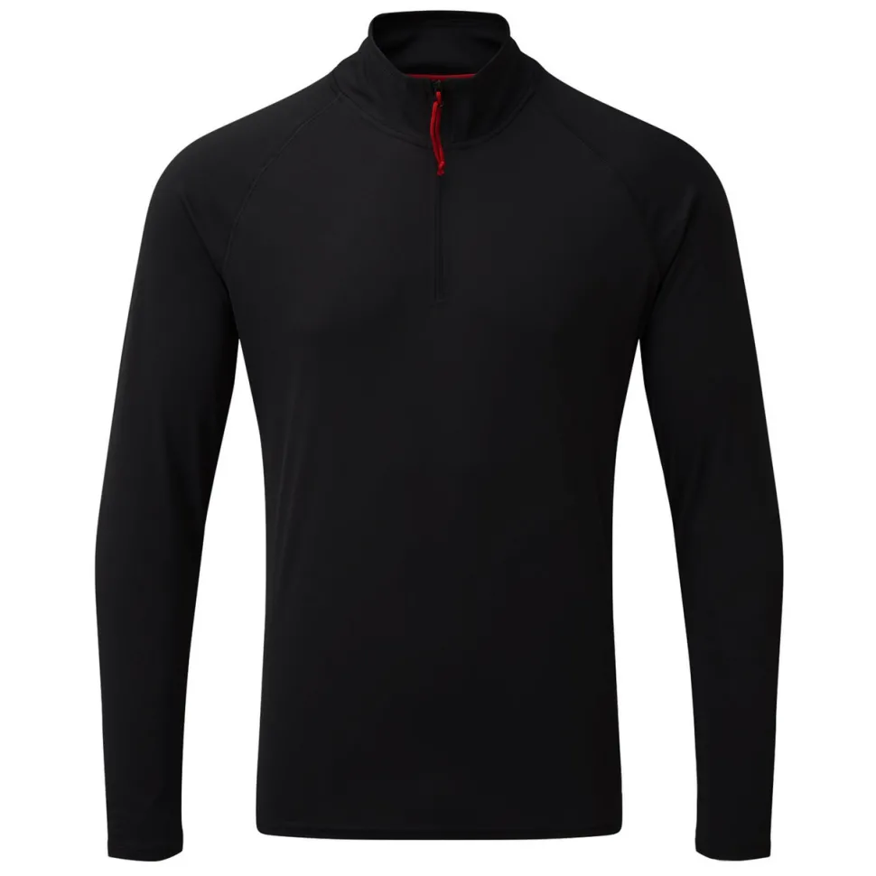 Gill Marine Men’s UV Tec Zip Tee – Long Sleeve