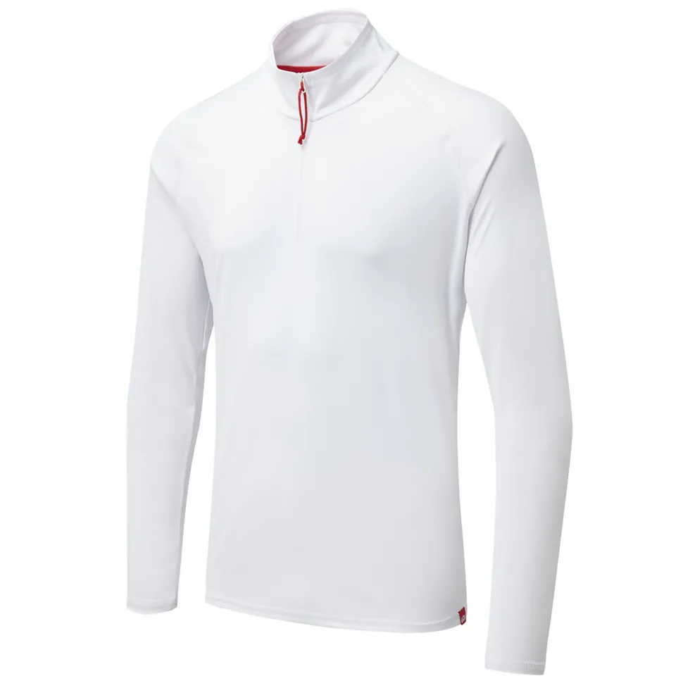 Gill Marine Men’s UV Tec Zip Tee – Long Sleeve