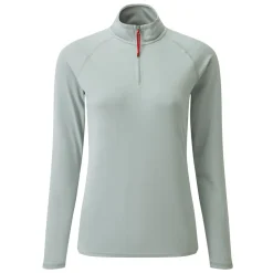 Women Gill Marine Women’s UV Tec Zip Tee – Long Sleeve