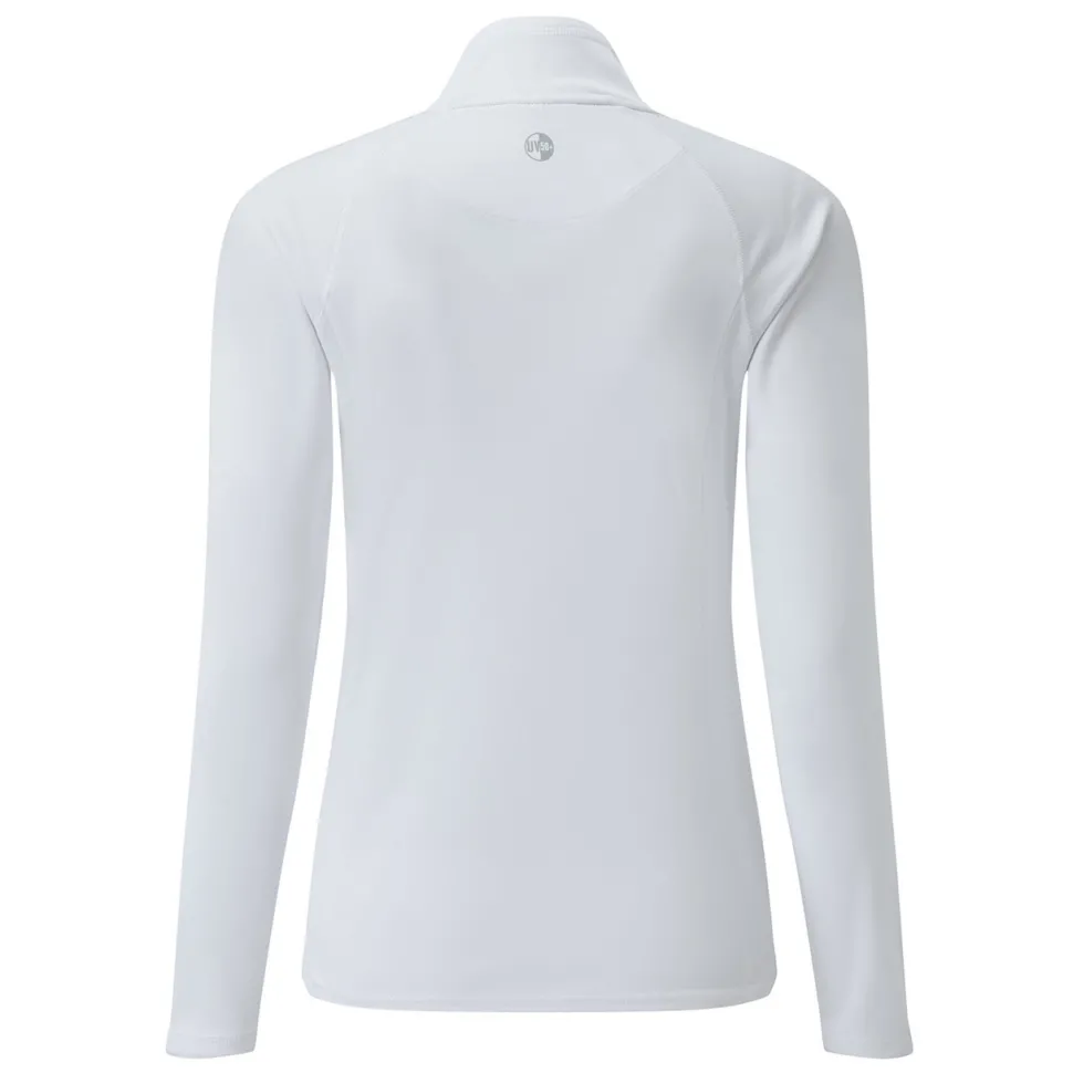 Women Gill Marine Women’s UV Tec Zip Tee – Long Sleeve