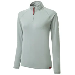 Women Gill Marine Women’s UV Tec Zip Tee – Long Sleeve